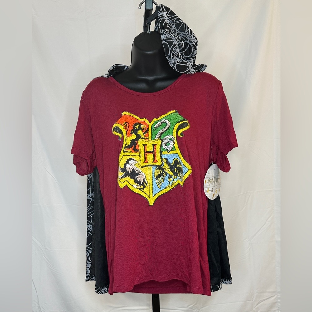 Harry Potter Shirt with Cape and Hood